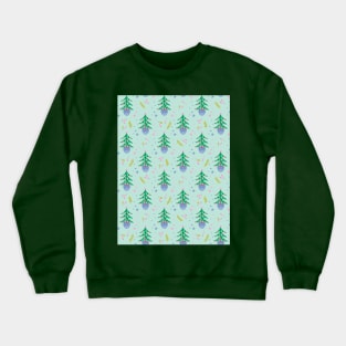 Christmas tree pattern Crewneck Sweatshirt